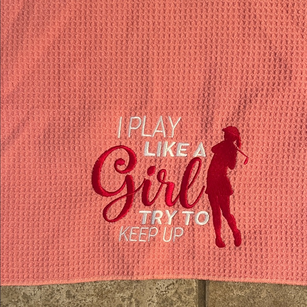 Women's Black and Pink Golf Skirts - Picture 3 of 4